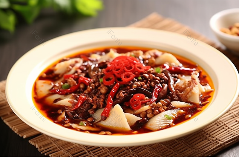 麻辣水煮鱼片,高清,摄影图,摄影图片,图片大全,摄影图免费下载